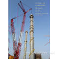 land space saving steel chimney